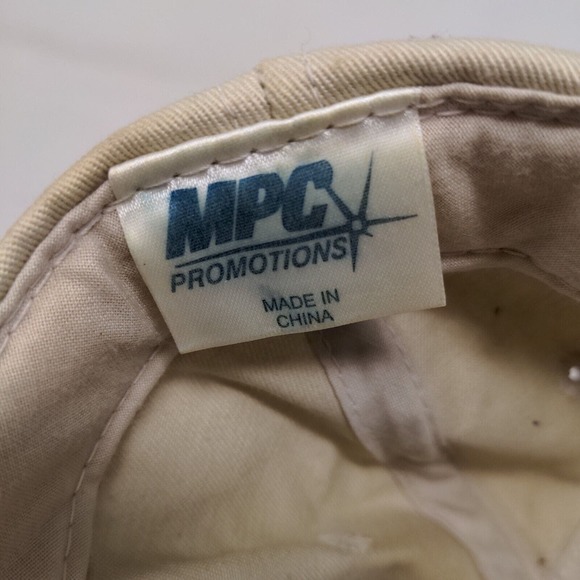 Louisville Bats Men's Strapback Hat Tan Adjustable Embroidered Pepsi Logo - Picture 10 of 11